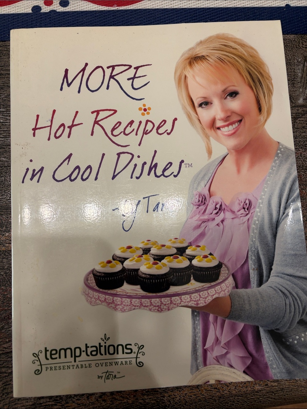 Temp-Tations Cookbook — Purple Cover "More Hot Recipes in Cool Dishes"